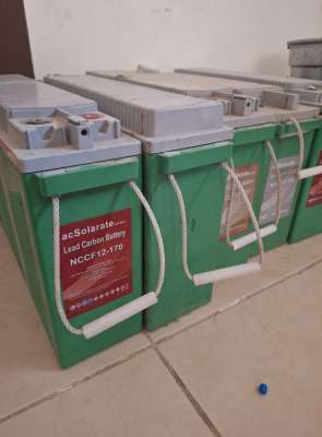  بطاريات رصاص كربوني 12v و 170أ و 140